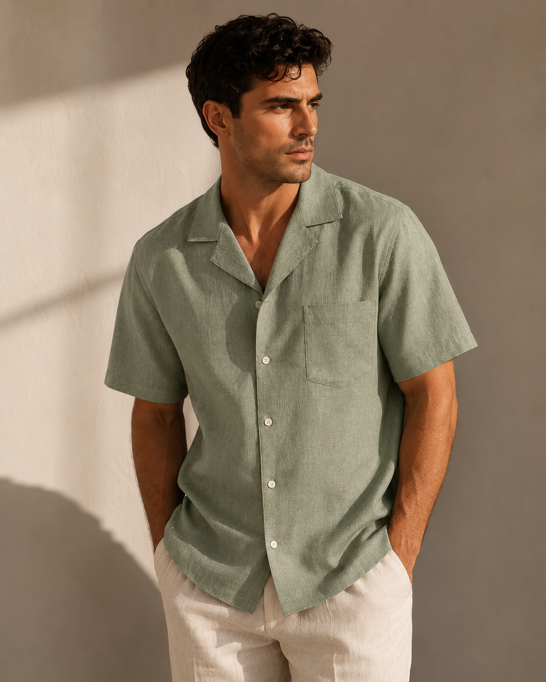 Resort Linen Shirt