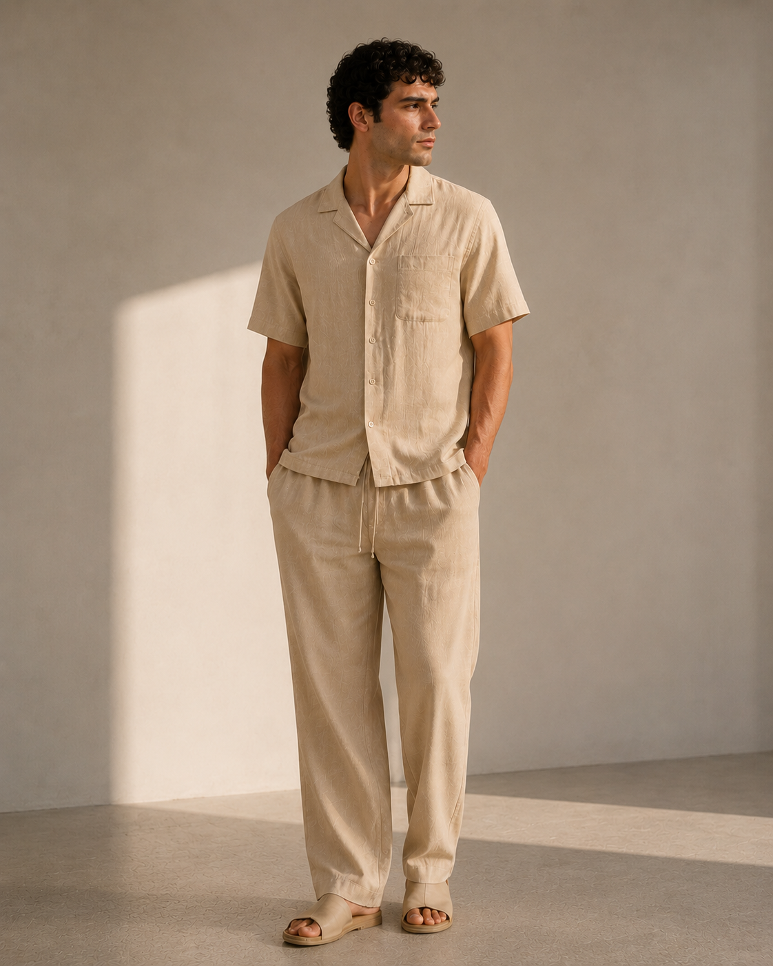 Core Linen Co-Ord Set