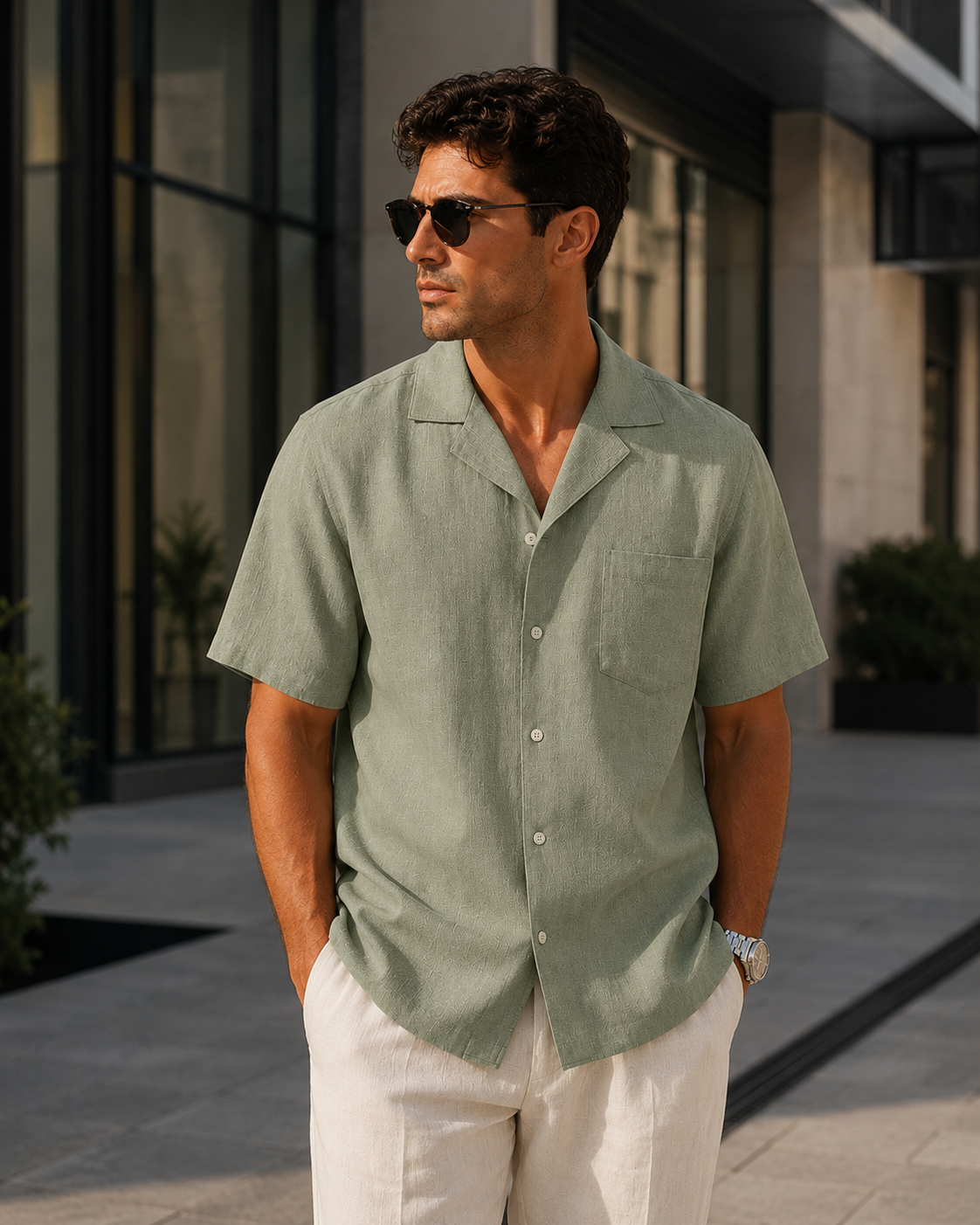 Resort Linen Shirt